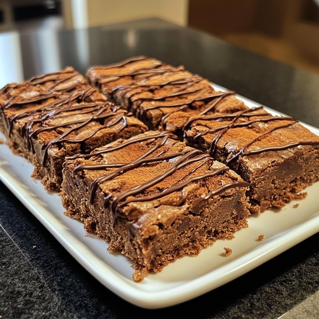 Chocolate Spice Lebkuchen Bars