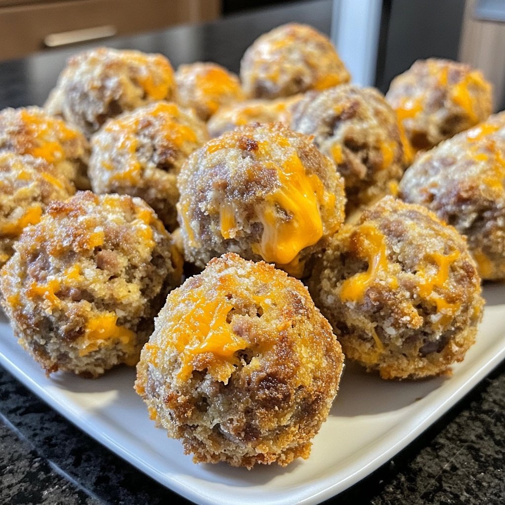 Bisquick Sausage Balls