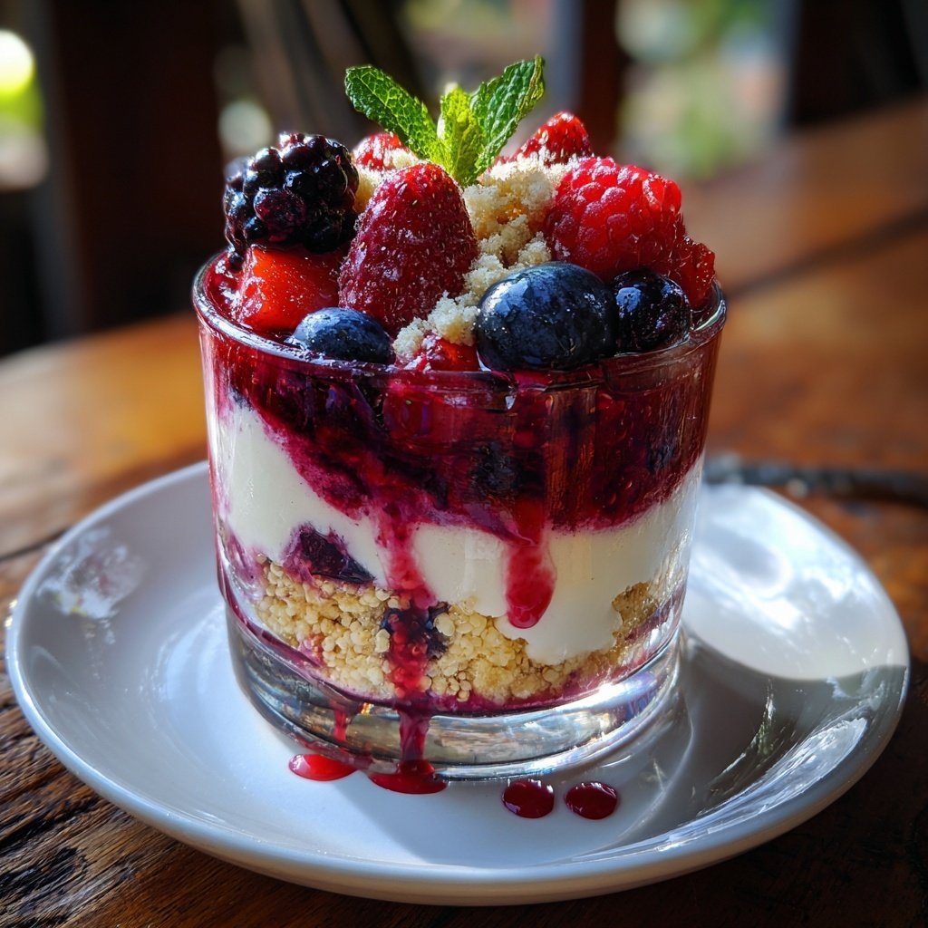 Creamy Berry Quinoa Parfait