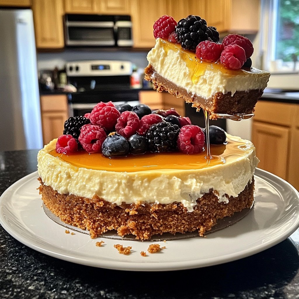 Capricorn Goat Cheese Cheesecake