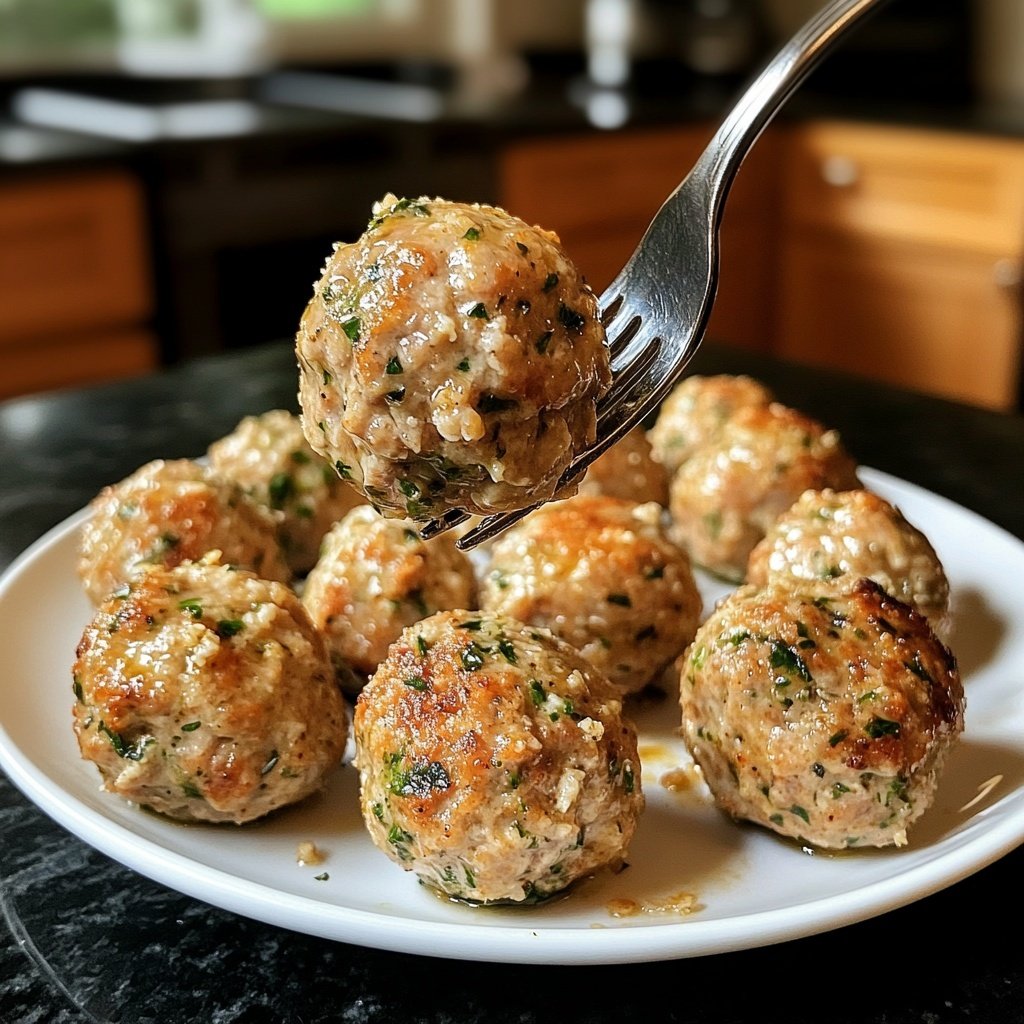 The Juciest Turkey Meatballs
