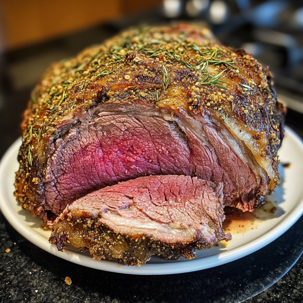 Herb-Crusted Prime Rib