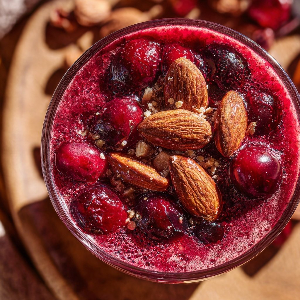 Cranberry Almond Winter Refresher