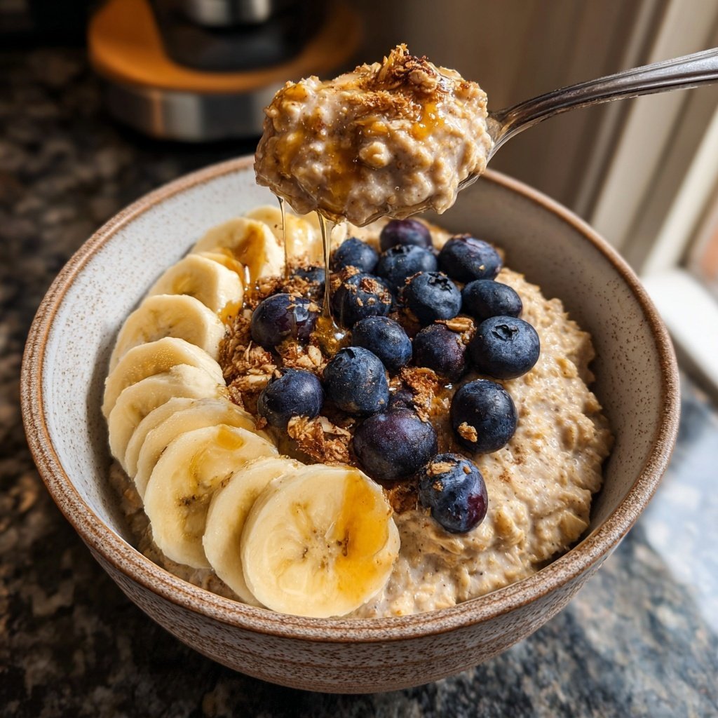 Protein-Packed Oatmeal Bowl