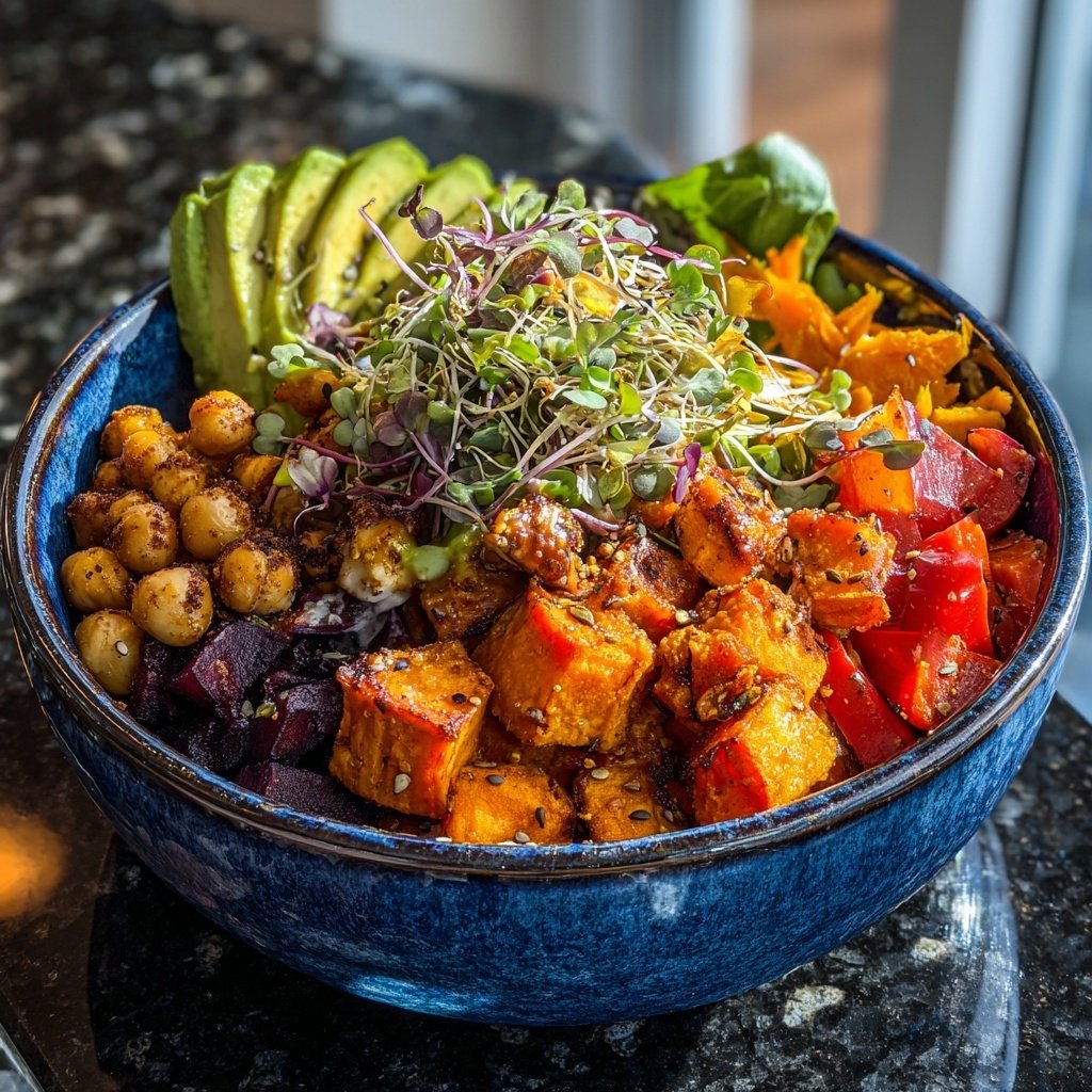 Roasted Veggie Power Bowl