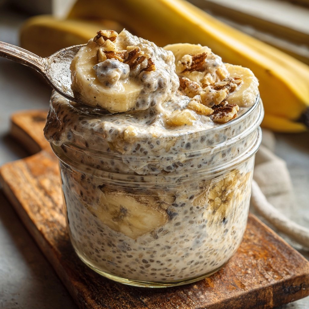 Banana Chia Seed Pudding