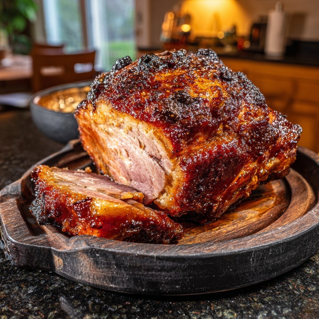 Brown Sugar Glazed Ham