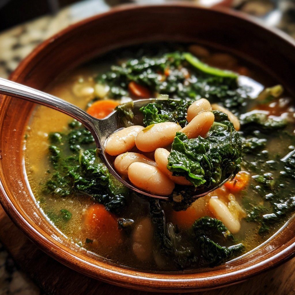 Tuscan White Bean and Kale Soup