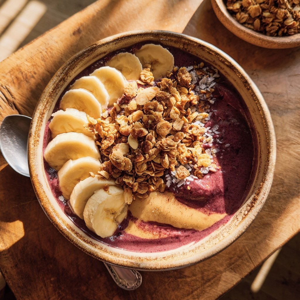 Peanut Butter Acai Bowl