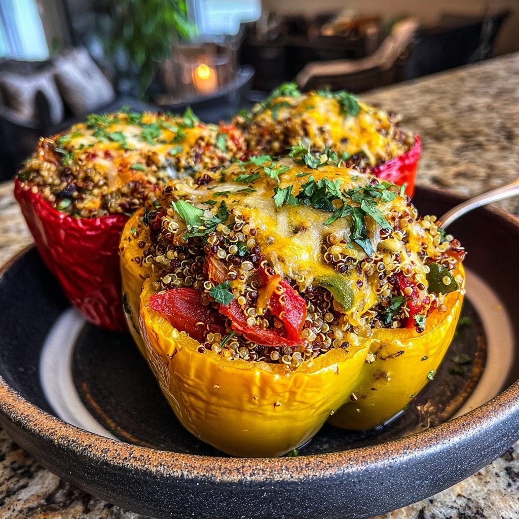 Stuffed Peppers with Quinoa