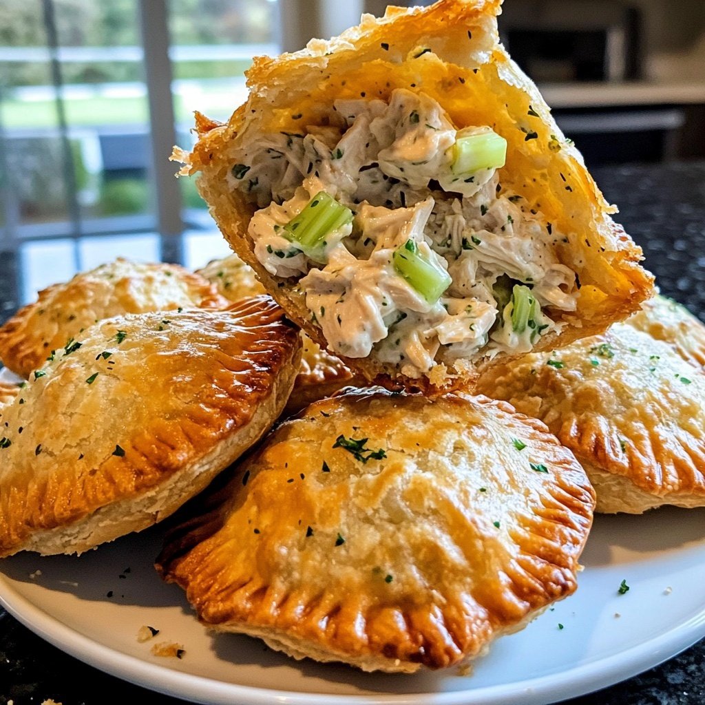 Healthy Chicken Salad Puffs