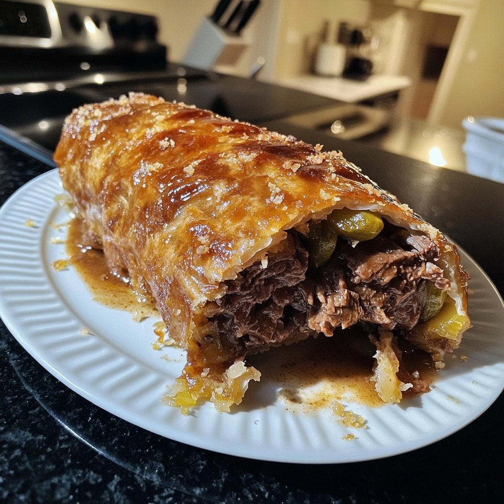 Braised Beef Rouladen with Red Cabbage and Dumplings