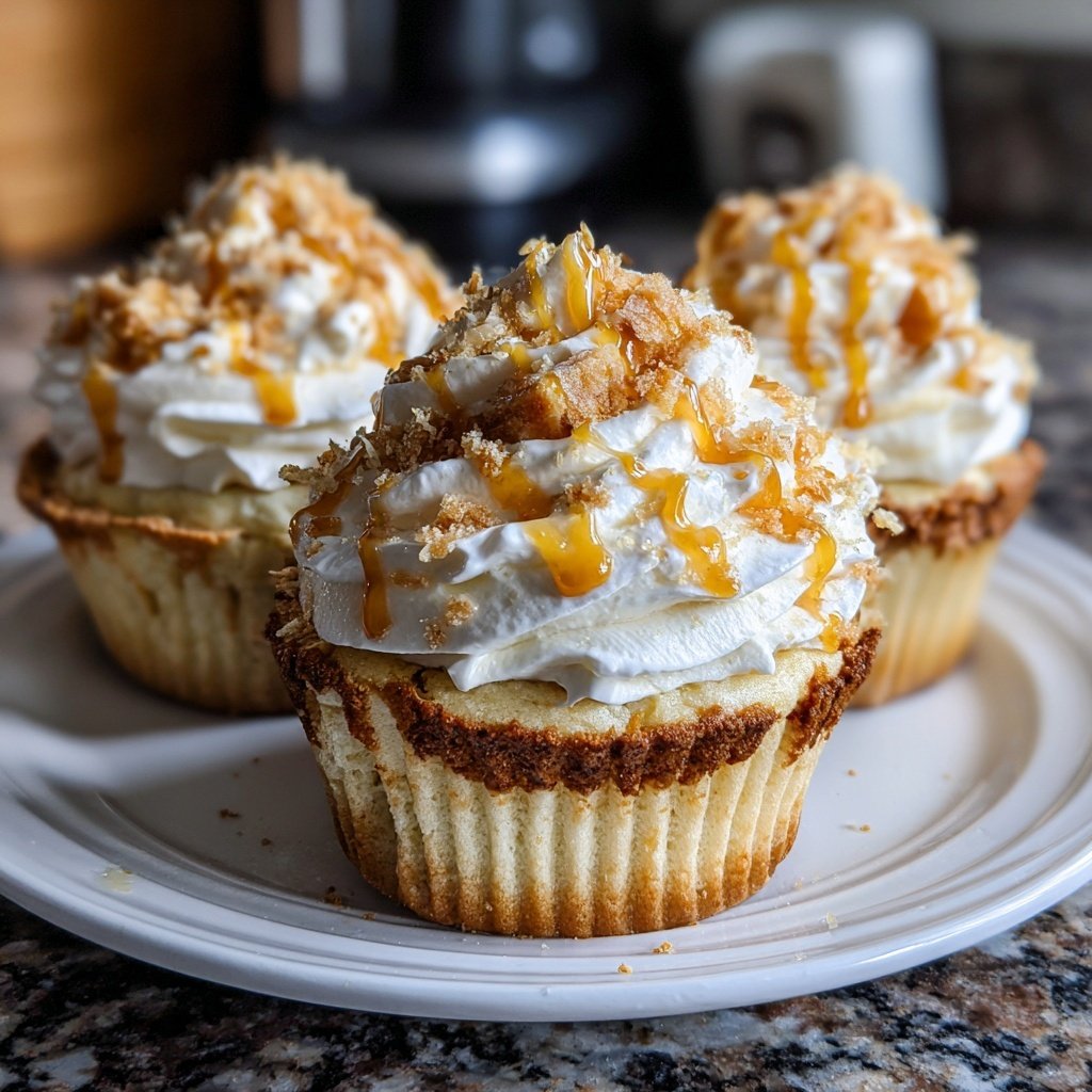 Banana Cream Pie Cupcakes