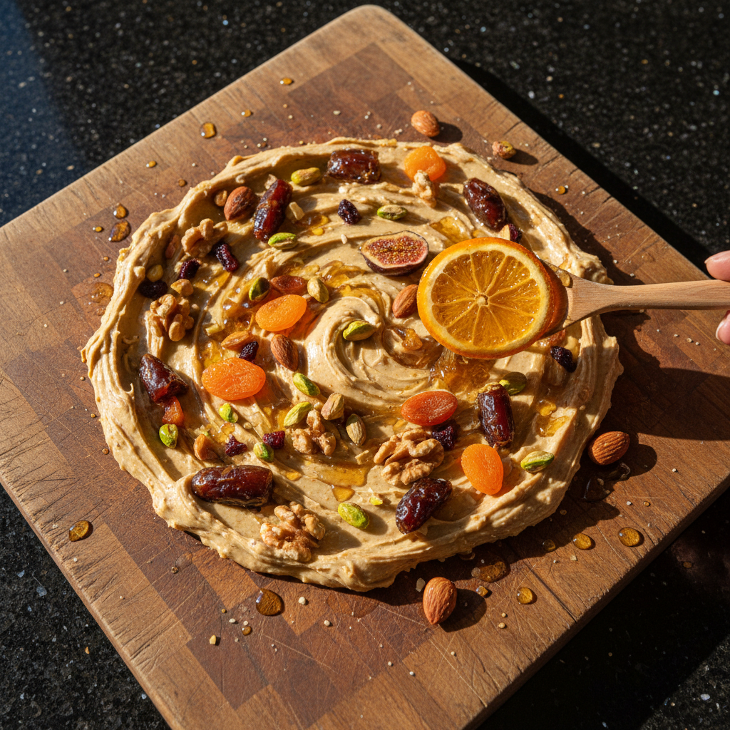 Delightful Fruit and Nut Spread