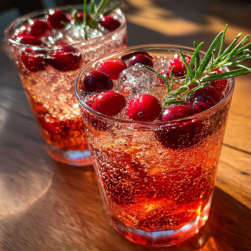 Cranberry Gin Spritz